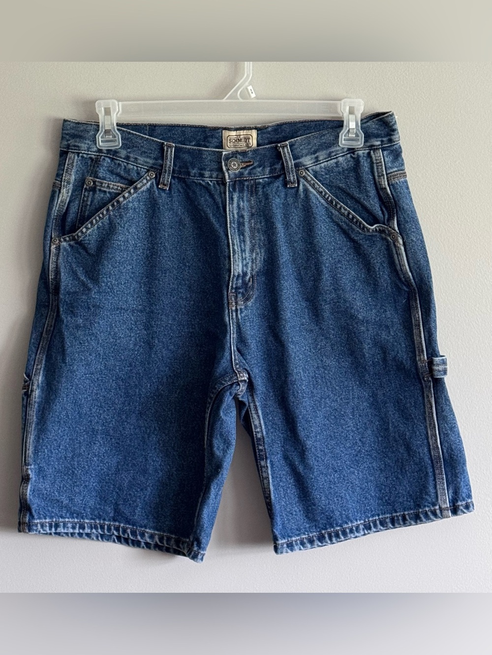 Schmidt Workwear Men's Denim Carpenter Shorts